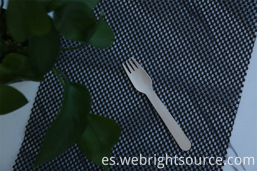 Biodegradable Disposable Wood Fork
